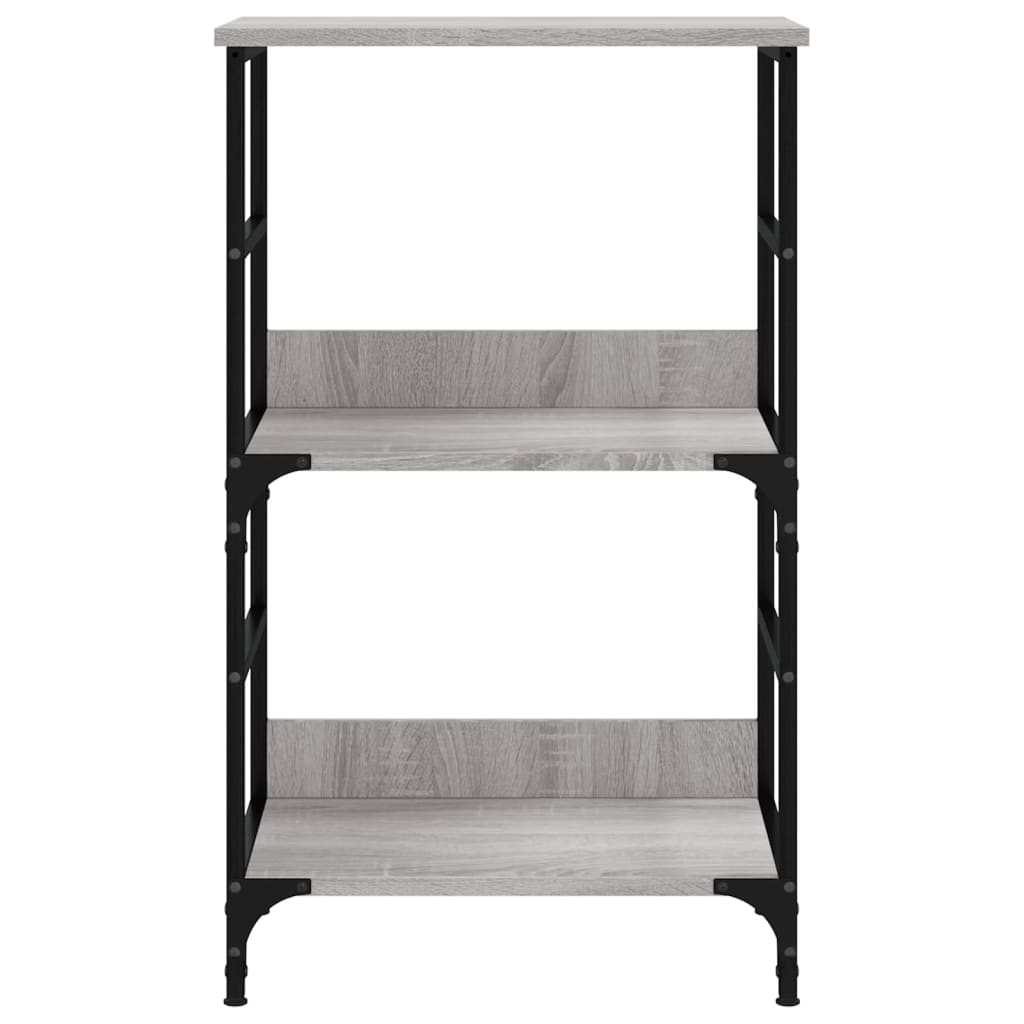 Libreria Grigio Sonoma 50x33x82 cm in Legno Multistrato 835267