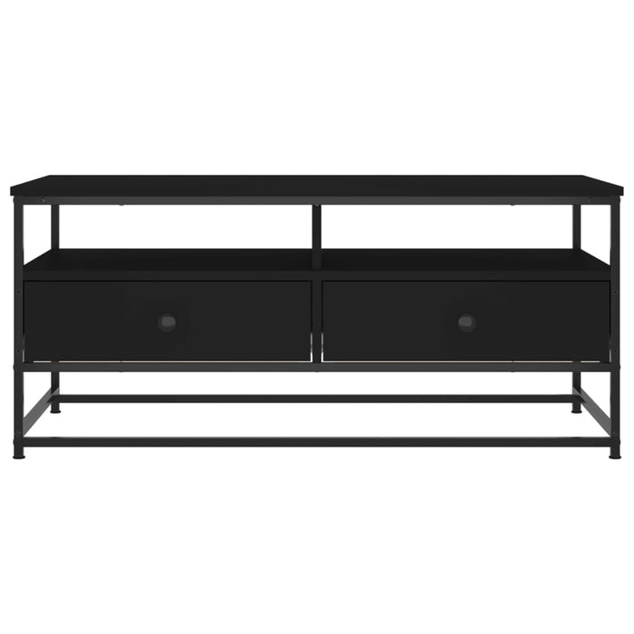 Tavolino da Salotto Nero 100x51x45 cm in Legno Multistrato 835284