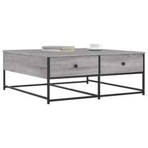 Tavolino da Salotto Grigio Sonoma 100x99x40cm Legno Multistratocod mxl 130732
