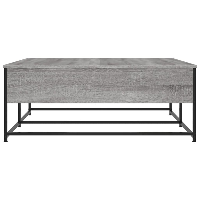 Tavolino da Salotto Grigio Sonoma 100x99x40cm Legno Multistrato 835297