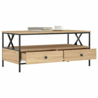 Tavolino da Salotto Rovere Sonoma 100x51x45cm Legno Multistrato 835300