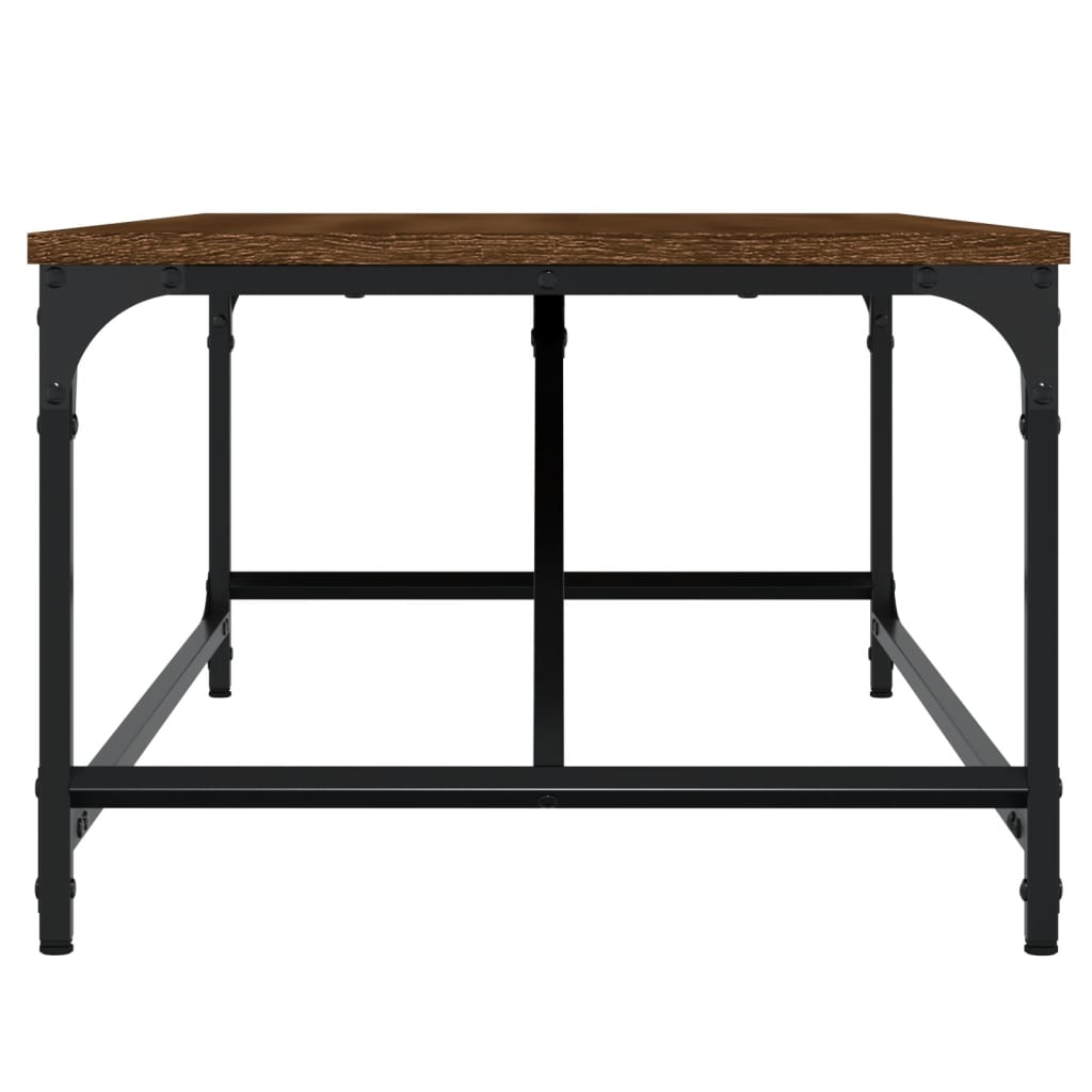 Tavolino da Salotto Rovere Marrone100x50x35cm Legno Multistrato 835333