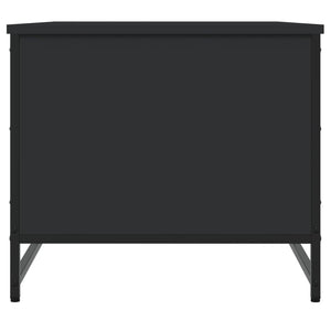 Tavolino da Salotto Nero 85,5x51x45 cm in Legno Multistrato 835339