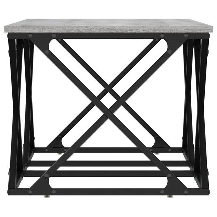 Tavolino da Salotto Grigio Sonoma 100x49x40cm Legno Multistrato 835362