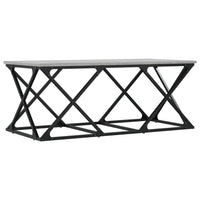 Tavolino da Salotto Grigio Sonoma 100x49x40cm Legno Multistrato 835362