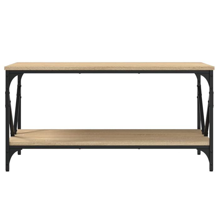Tavolino da Salotto Rovere Sonoma 90x50x45 cm Legno Multistrato 835385