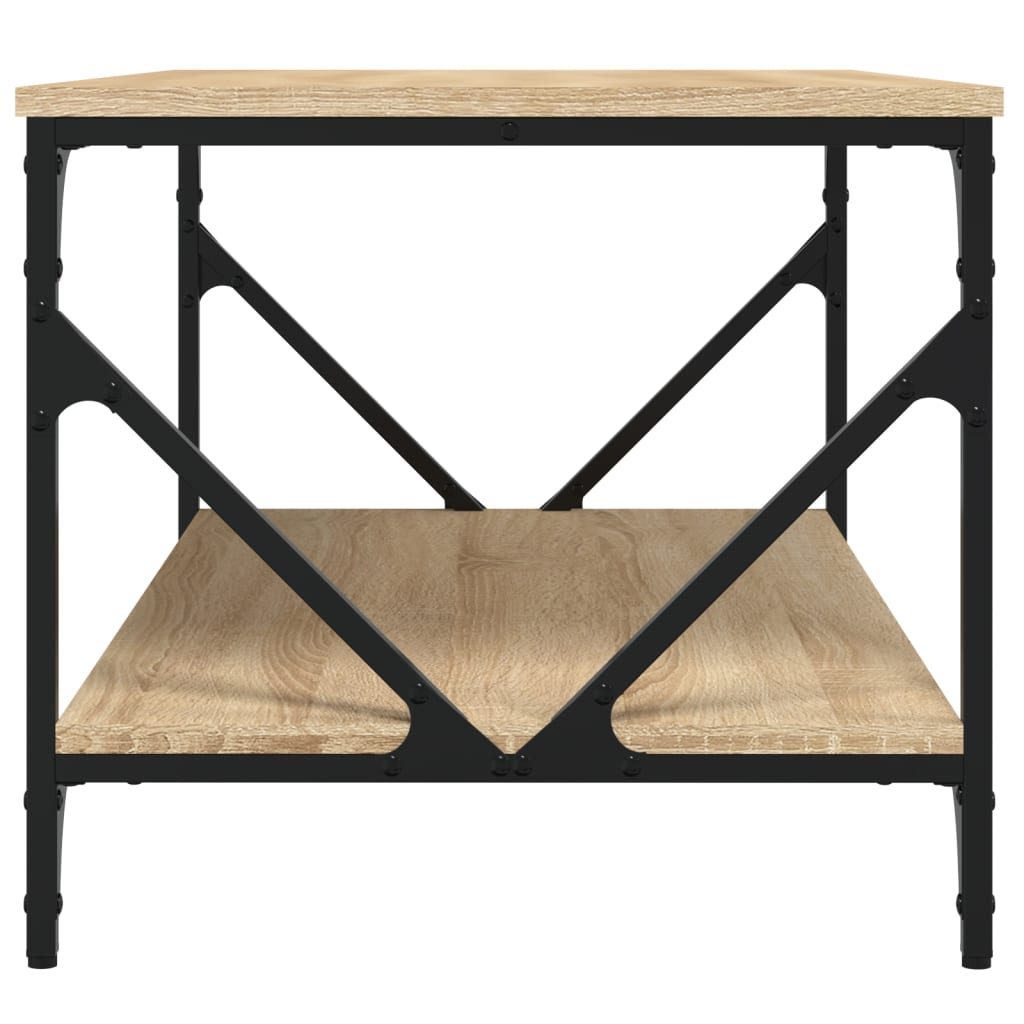 Tavolino da Salotto Rovere Sonoma 90x50x45 cm Legno Multistrato 835385