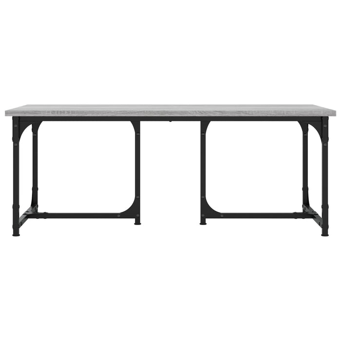 Tavolino da Salotto Grigio Sonoma 90x50x35 cm Legno Multistrato 835402