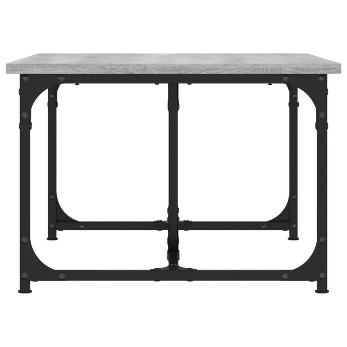 Tavolino da Salotto Grigio Sonoma 90x50x35 cm Legno Multistrato 835402