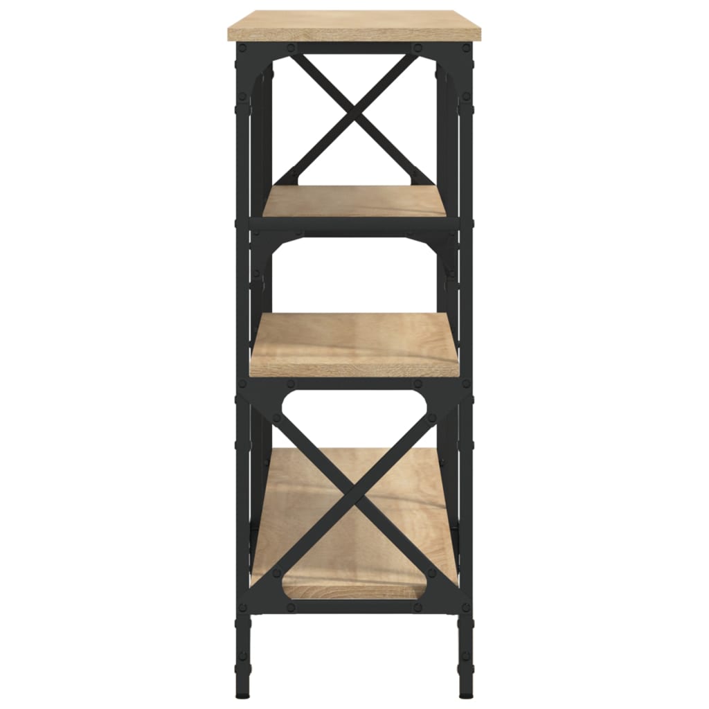 Tavolo Consolle Rovere Sonoma 150x29x76,5 cm Legno Multistrato 835470