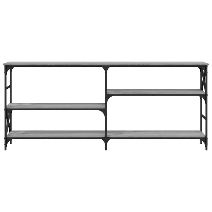 Tavolo Consolle Grigio Sonoma 180x29x76,5 cm Legno Multistrato 835477
