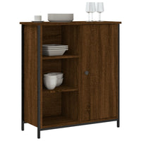 Credenza-Buffet-Armadio da cucina Rovere Marrone 70x30x80 cm in Legno Multistrato