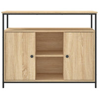Credenza-Buffet-Armadio da cucina Rovere Sonoma 100x35x80 cm Legno ingegnerizzato