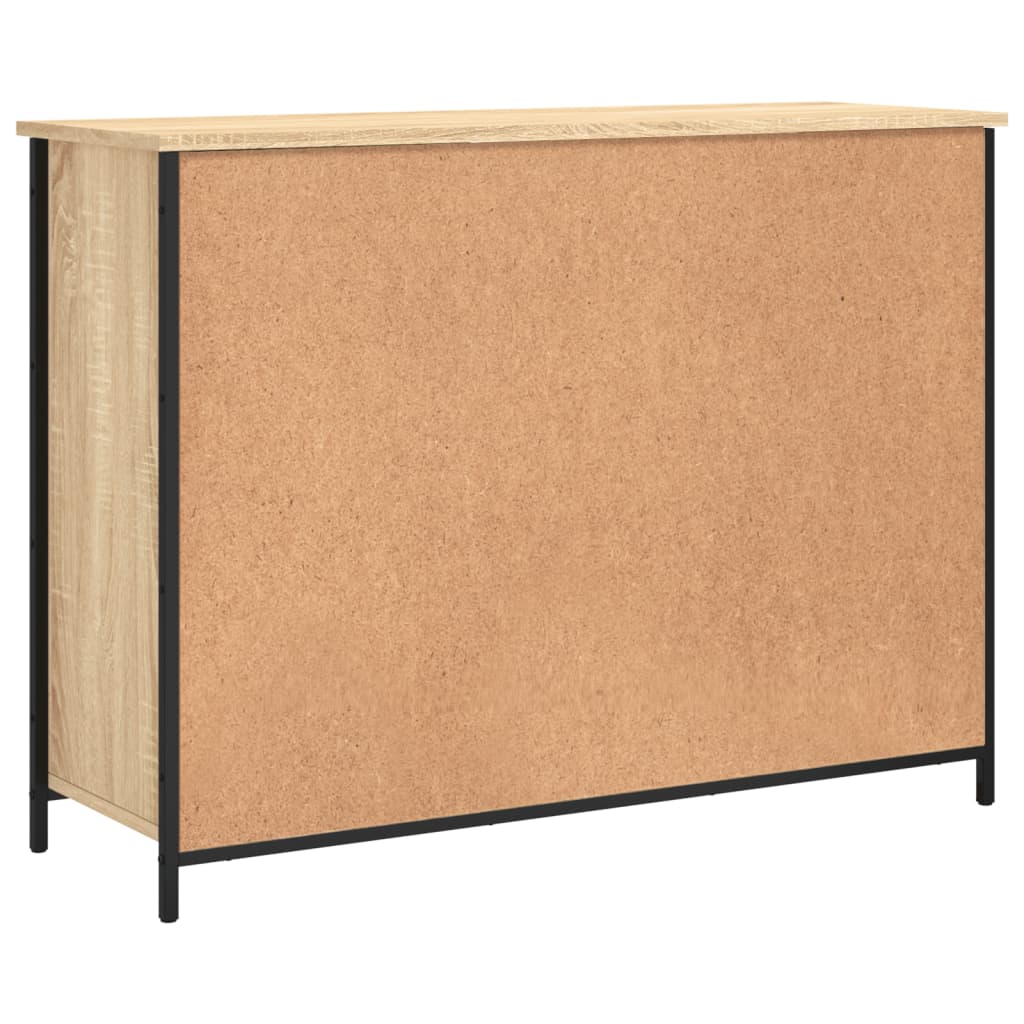 Credenza Rovere Sonoma 100x35x75 cm in Legno Multistrato 835510