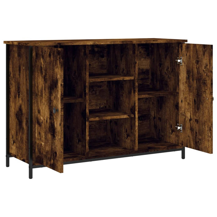Credenza buffet cassettiera mobile contenitore organizer cucina soggiorno soggiorno 100 x 35 x 70 cm derivati ​​del legno marrone 02_0030829