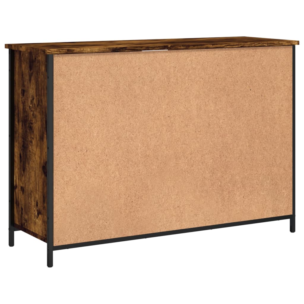 Credenza buffet cassettiera mobile contenitore organizer cucina soggiorno soggiorno 100 x 35 x 70 cm derivati ​​del legno marrone 02_0030829