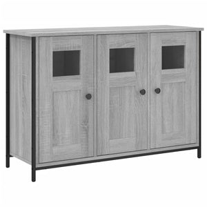 Credenza Grigio Sonoma 100x35x70 cm in Legno Multistratocod mxl 83407