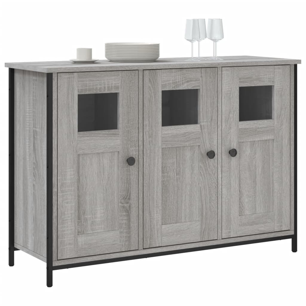 Credenza Grigio Sonoma 100x35x70 cm in Legno Multistratocod mxl 83407