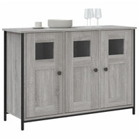 Credenza Grigio Sonoma 100x35x70 cm in Legno Multistratocod mxl 83407