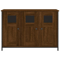 Credenza Rovere Marrone 100x35x70 cm in Legno Multistrato 835523
