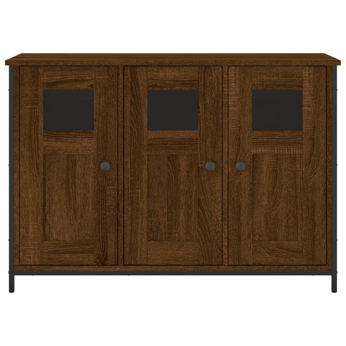 Credenza Rovere Marrone 100x35x70 cm in Legno Multistrato 835523
