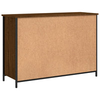 Credenza Rovere Marrone 100x35x70 cm in Legno Multistrato 835523