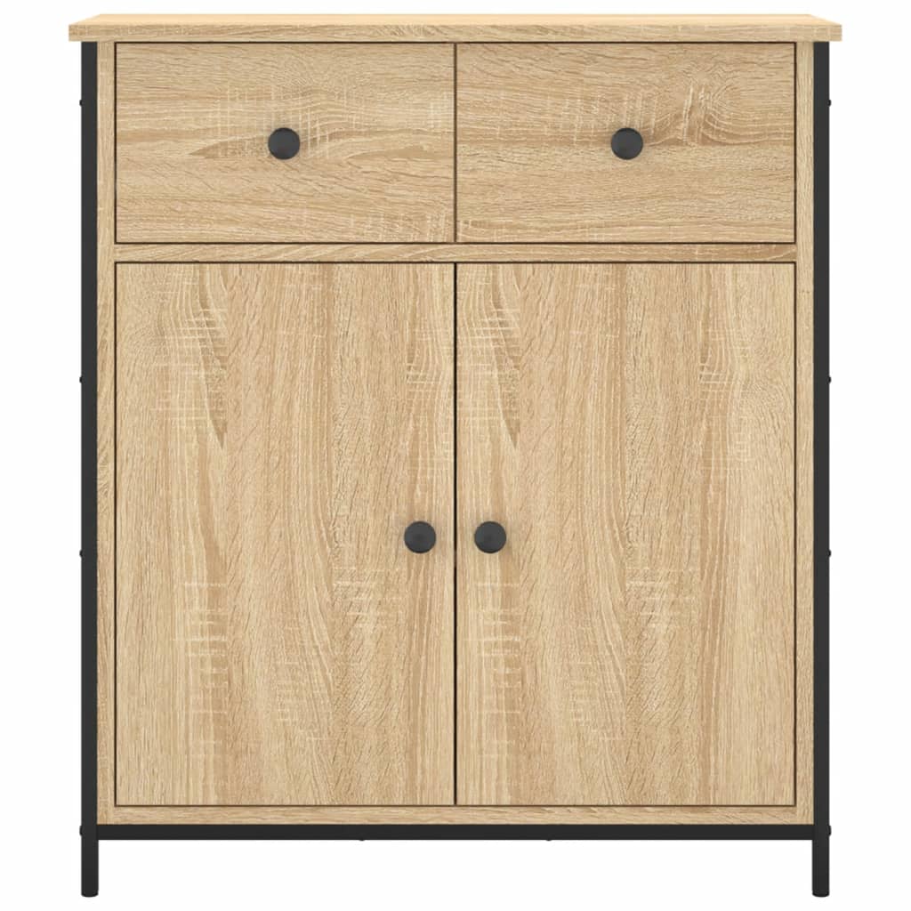 Credenza-Buffet-Armadio da cucina Rovere Sonoma 70x30x80 cm in Legno Multistrato 732447