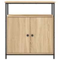 Credenza-Buffet-Armadio da cucina Rovere Sonoma 70x30x80 cm Legno ingegnerizzato 376281
