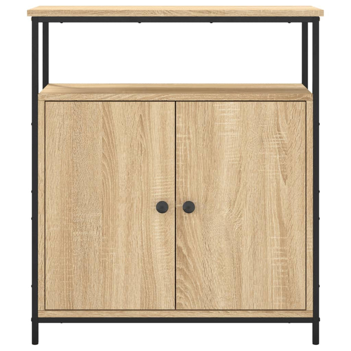 Credenza-Buffet-Armadio da cucina Rovere Sonoma 70x30x80 cm Legno ingegnerizzato 376281