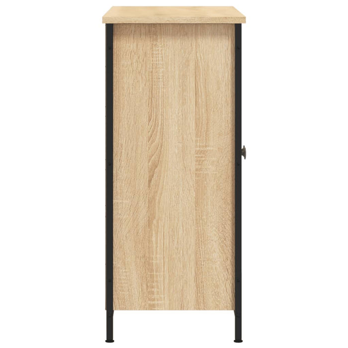 vidaXL Credenza Rovere Sonoma 100x33x75 cm in Legno Multistrato