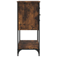 Credenza-Buffet-Armadio da cucina Rovere Fumo 100x36x85 cm in Legno Multistrato