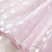 Abito da Bambina con Volant Rosa Chiaro 104 14550