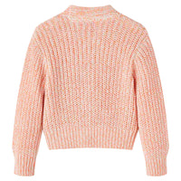 Cardigan da Bambina Lavorato a Maglia Rosa Misto 116 14567