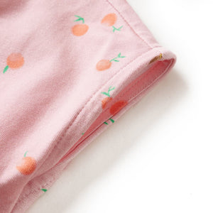 Abito da Bambina con Coulisse Arancione Chiaro 128 14617