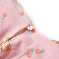 Abito da Bambina con Coulisse Arancione Chiaro 128 14617