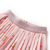 Gonna Plissettata da Bambina Arancione Chiaro 92 14619