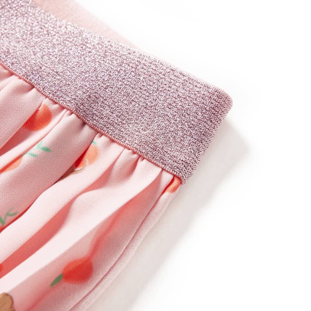 Gonna Plissettata da Bambina Arancione Chiaro 104 14620