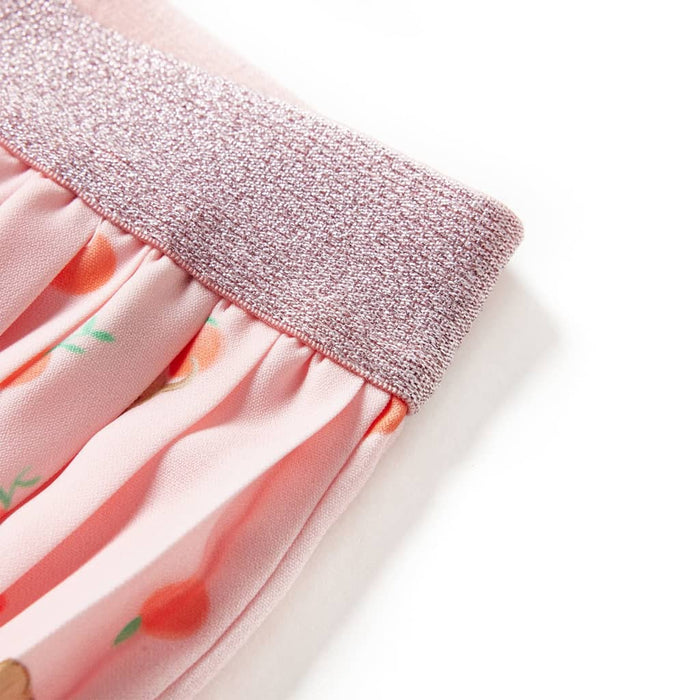 Gonna Plissettata da Bambina Arancione Chiaro 116 14621