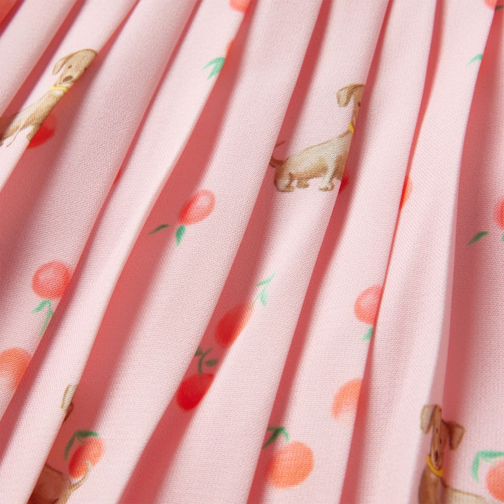 Gonna Plissettata da Bambina Arancione Chiaro 116 14621