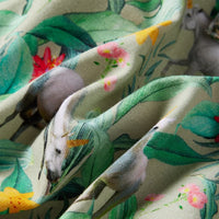 Abito Bambina Maniche Volanti Cachi Chiaro 128 14635