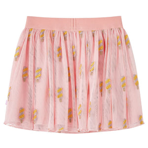 Gonna da Bambina con Tulle Rosa Chiaro 92cod mxl 84104