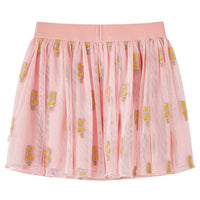 Gonna da Bambina con Tulle Rosa Chiaro 128 14640