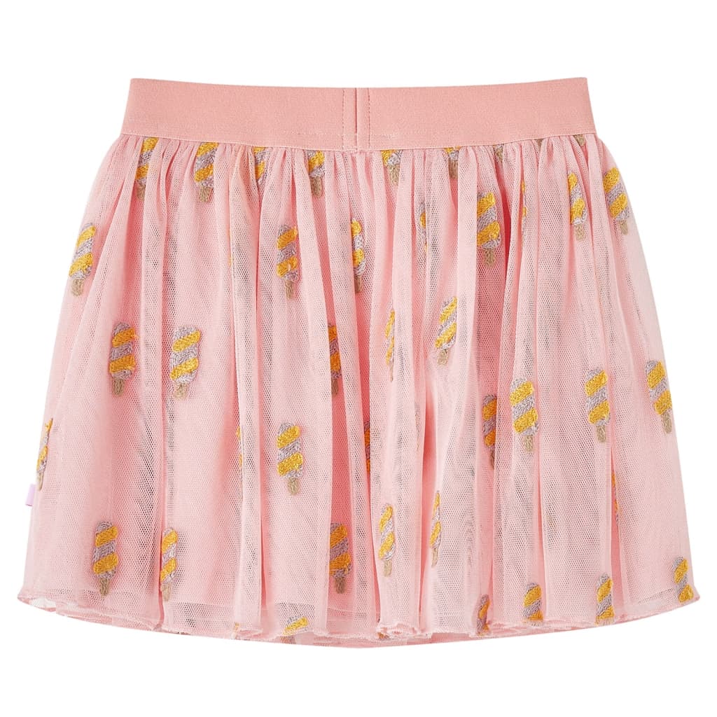 Gonna da Bambina con Tulle Rosa Chiaro 140 14641
