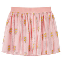 Gonna da Bambina con Tulle Rosa Chiaro 140 14641