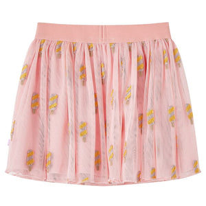 Gonna da Bambina con Tulle Rosa Chiaro 140 14641