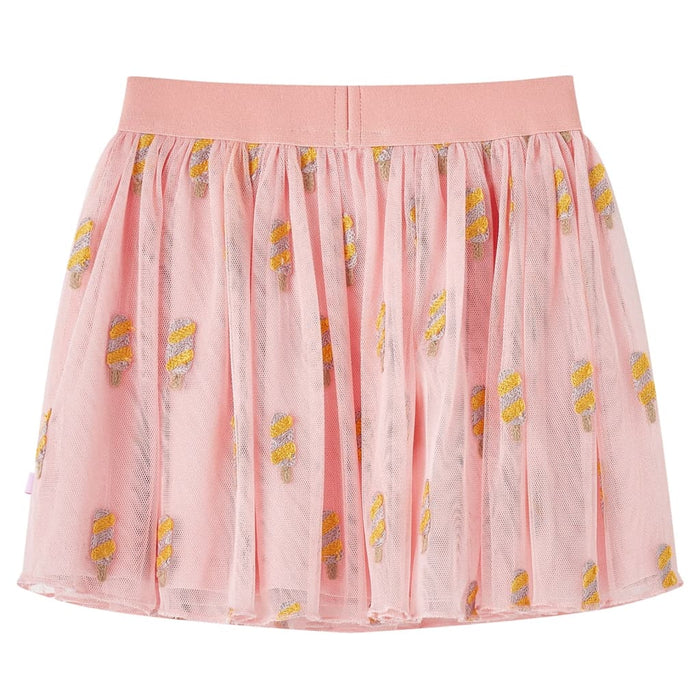 Gonna da Bambina con Tulle Rosa Chiaro 140 14641