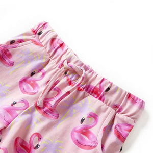 Pantaloncini Bambini Coulisse Rosa Chiaro 104 14663