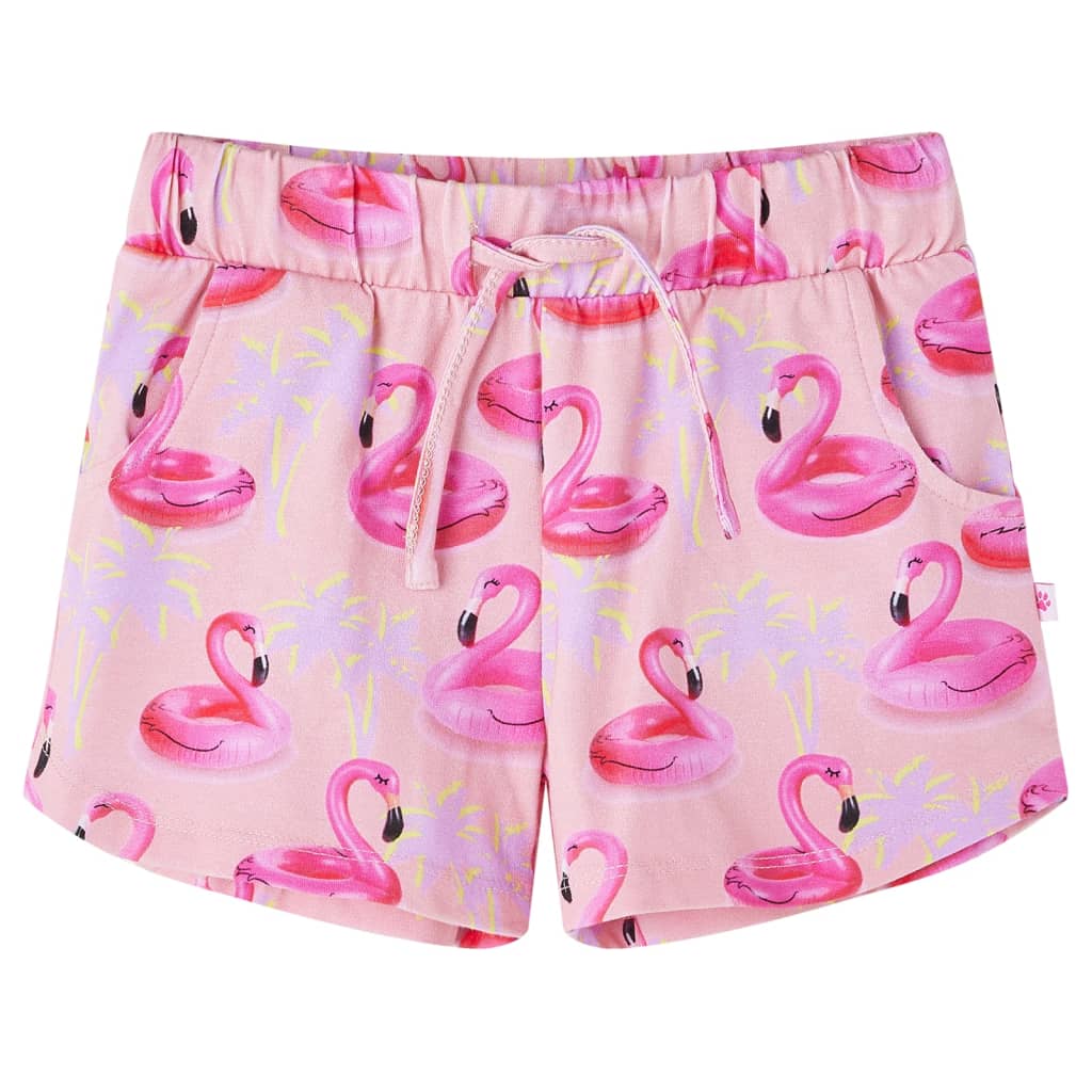 Pantaloncini Bambini Coulisse Rosa Chiaro 128cod mxl 132081