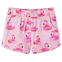 Pantaloncini Bambini Coulisse Rosa Chiaro 128cod mxl 132081