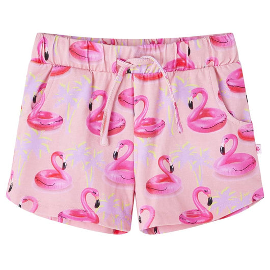 Pantaloncini Bambini Coulisse Rosa Chiaro 128cod mxl 132081